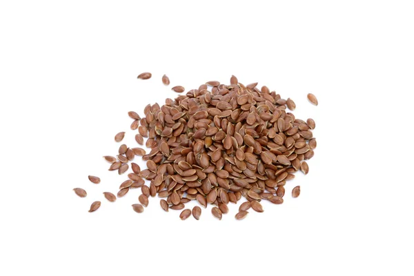 Pile of flax seed — Stock Photo, Image