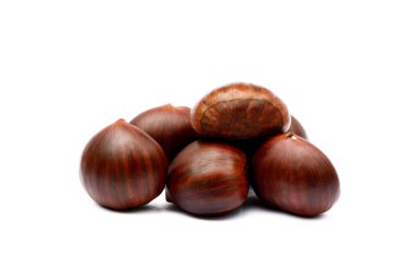 Sıcak kestane izole