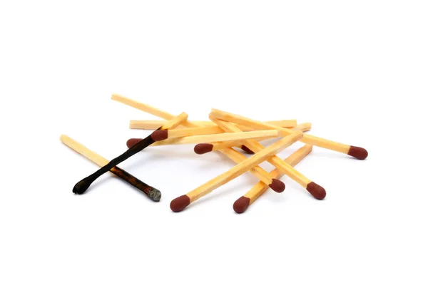 Pile of matches — Stock Photo, Image