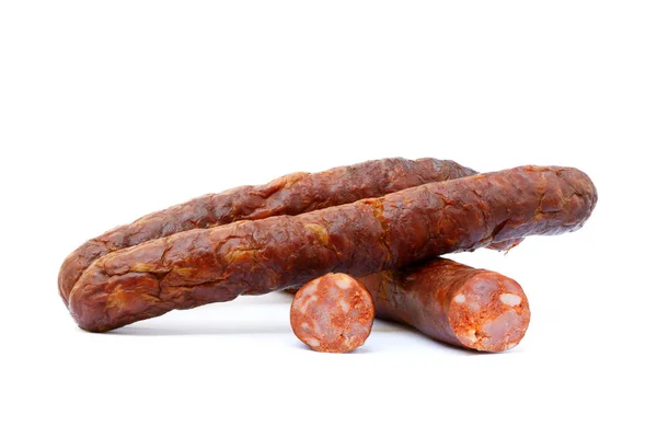 Savoureux saucisse fumée de haute qualité — Photo