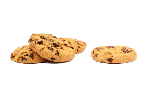 Cookies with chocolate pieces — Stock Photo, Image