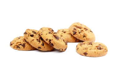 Çikolata ile lezzetli bisküviler