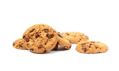 Çikolata ile lezzetli bisküviler