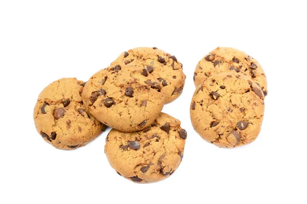 Galletas sabrosas con chocolate — Foto de Stock