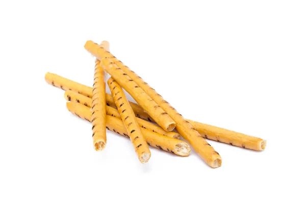 Salty cracker pretzel sticks — Stock Photo, Image