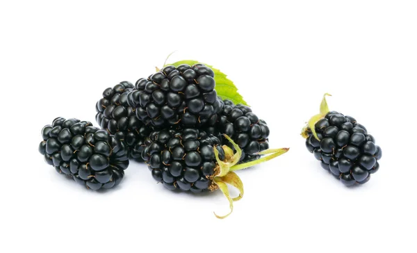 Ripe sweet blackberries — Stock Photo, Image