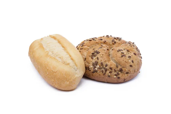 Französisches Brötchen isoliert — Stockfoto