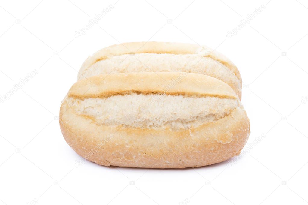 French bun isolated