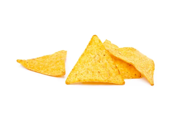 옥수수 칩, 삼각형, 나 초 — 스톡 사진