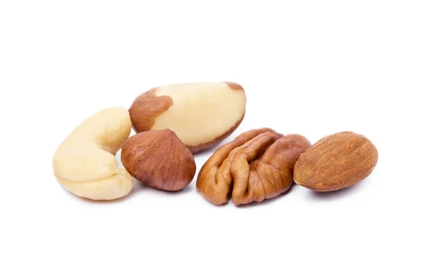 Mixed fresh nuts — Stock Photo, Image