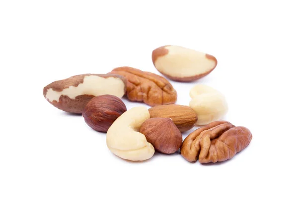 Mixed fresh nuts — Stock Photo, Image