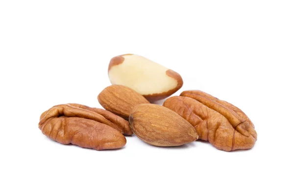 Mixed fresh nuts — Stock Photo, Image