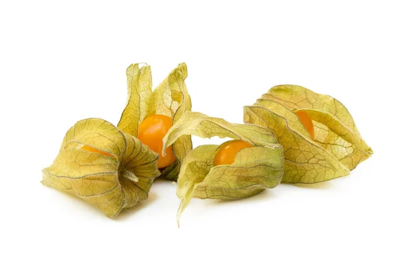 Healthy Cape Gooseberry Physalis Isolated White Background — Stock Photo, Image