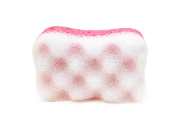 Cleaning Sponge Isolated White Background — Stock Photo, Image