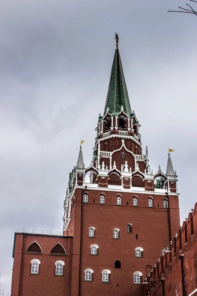 Moscou, centro da cidade, vista do Kremlin — Fotografia de Stock