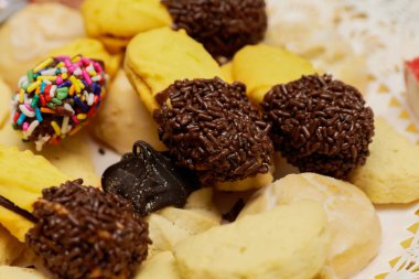 Lezzetli düğün Resepsiyon çikolata