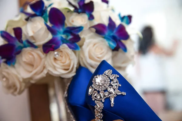 Hochzeit Accessoires der Braut — Stockfoto