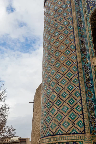 Nadir Divan-Begi Madrasah mešita v Bukhara, Uzbekistán — Stock fotografie