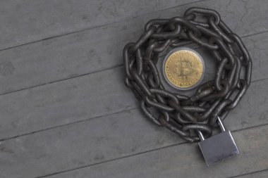 kilidi ile zincir Bitcoin