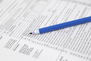 boş gelir vergisi formları. Amerikan 1040 bireysel gelir vergisi beyannamesi formu.