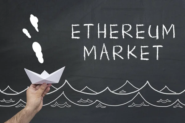 Ethereum market concept