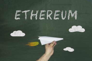Ethereum konsepti üzerine yazı tahtası