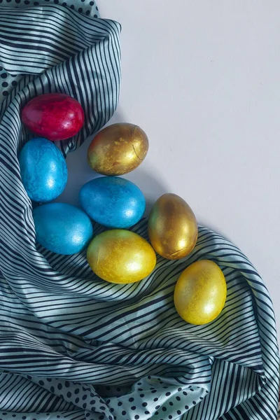 Easter eggs background — Free Stock Photo