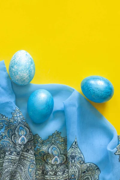 Easter eggs background — Stock Photo, Image