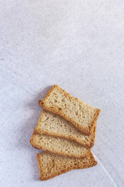 Вкусный Диетический Хлеб Здоровое Питание Вид Сверху Копирование Пространства — стоковое фото