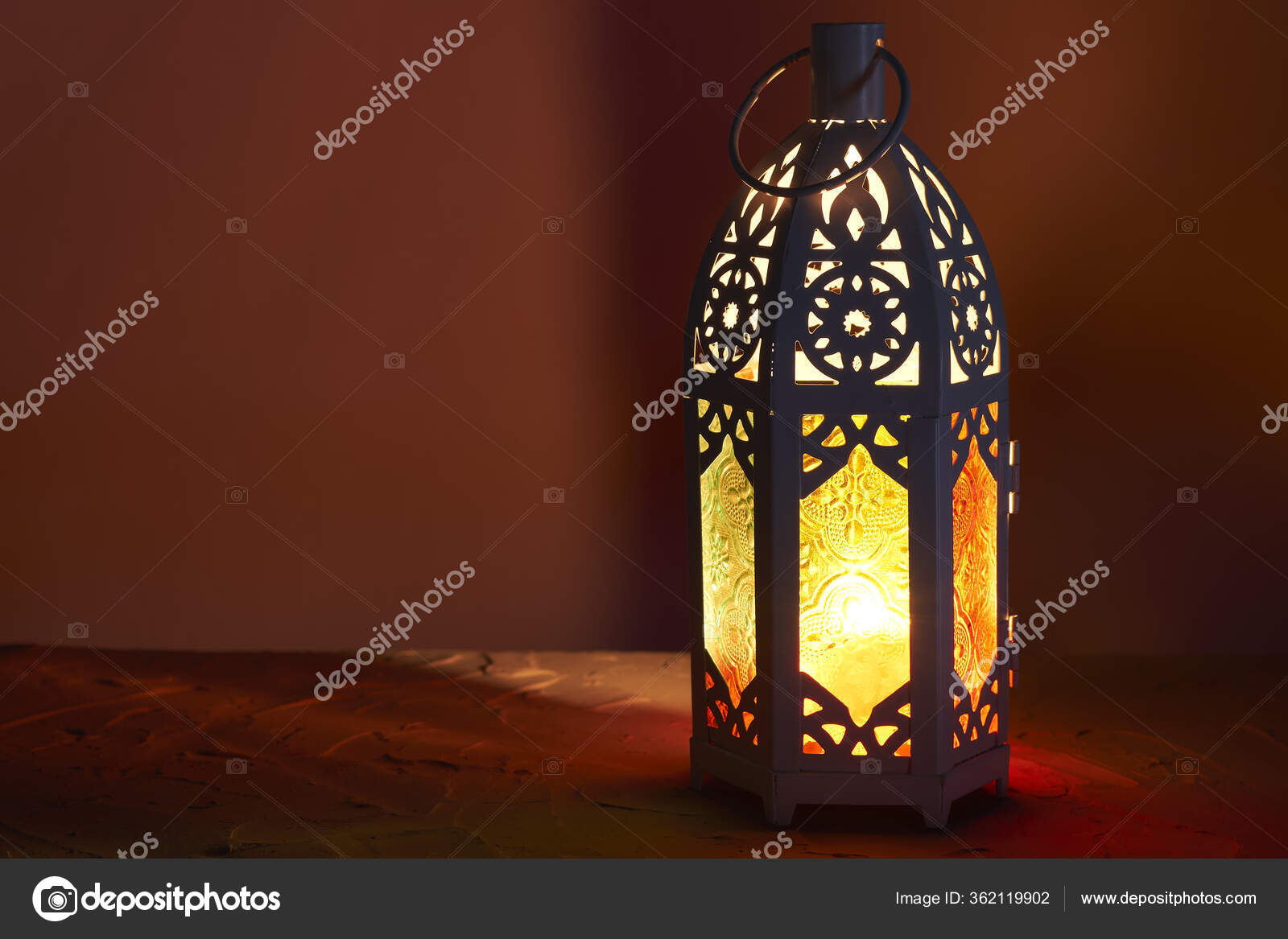 Lampe ou lanterne arabe pour bougie - Design oriental