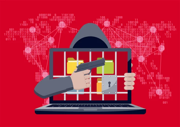 Ransomware hacker işaretleme silahı ile