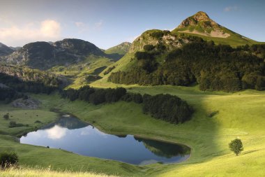 Orlovacko Gölü Sutjeska Milli Parkı Zelengora dağ