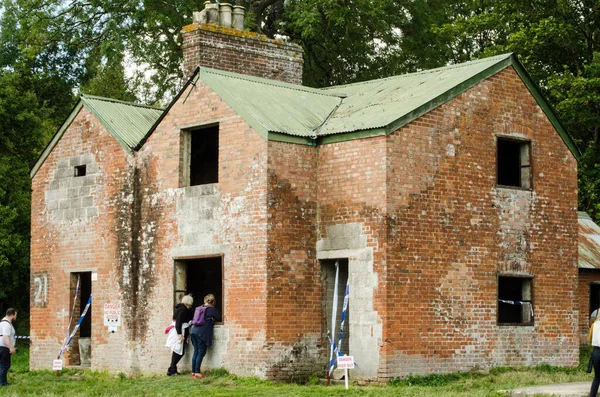 Wiltshire Reino Unido Agosto 2019 Ruins Former Nag Head Pub — Foto de Stock