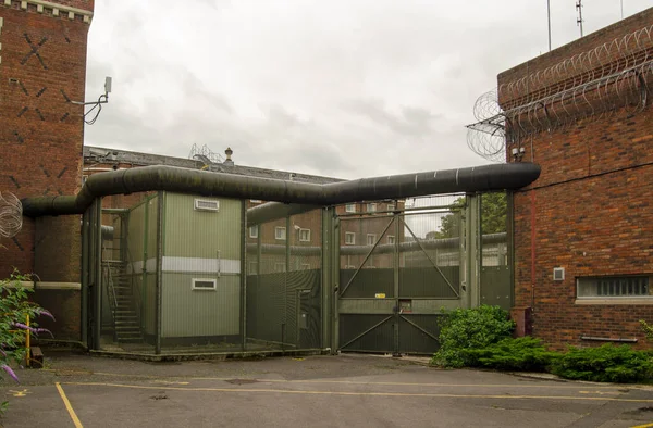 Vnitřní Brána Nepoužívané Věznici Reading Berkshire Původně Postaven Giles Gilbert — Stock fotografie
