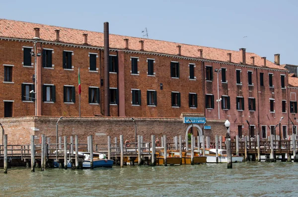 Venedig Italien Juni 2017 Blick Von Einem Kanal Auf Die — Stockfoto