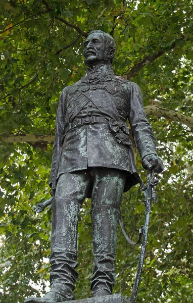 Estátua Monumento Falecido Marechal John Fox Burgoyne Que Lutou Com — Fotografia de Stock