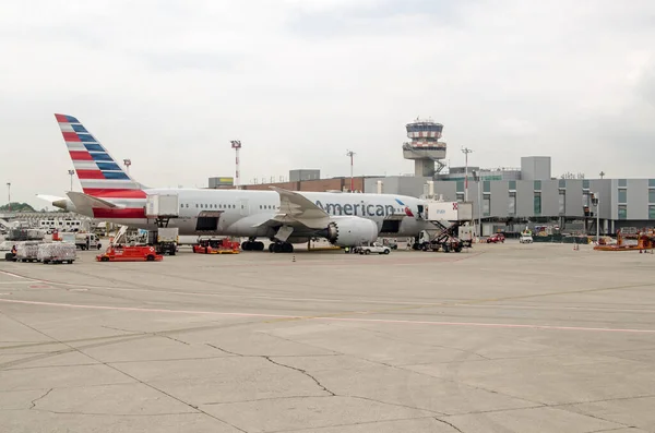 Venice Italy May 2019 American Airlines Boeing 787 Dreamliner Parked — Stock Photo, Image
