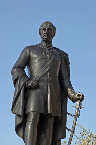 Große Bronzestatue Von Generalmajor Sir Henry Havelock Trafalgar Square London — Stockfoto