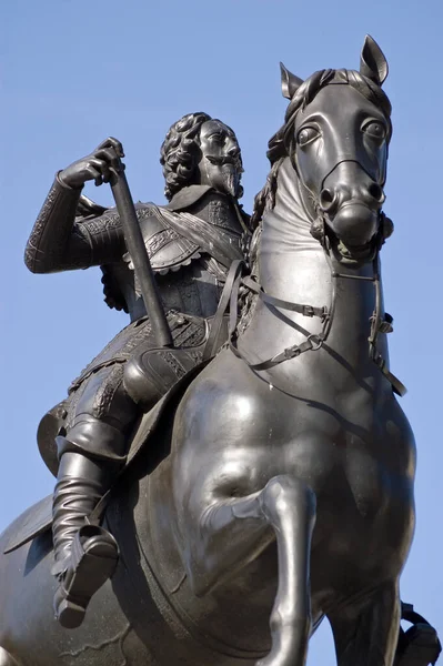 Denkmal Für König Karl Von England Schottland Und Irland 1600 — Stockfoto