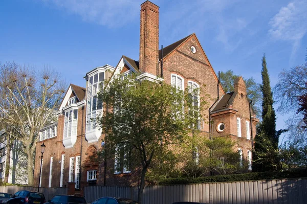 London April 2011 Victorian House Kensington London Home Genre Artist — Stock Photo, Image