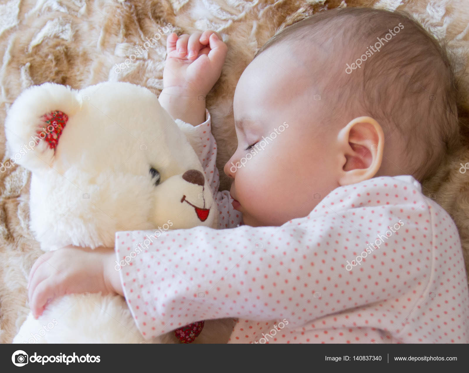 Bebe Dormir Avec Les Ours En Peluche Photographie Landser64 Mail Ru C