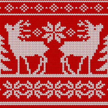 Dikişsiz örgü desen