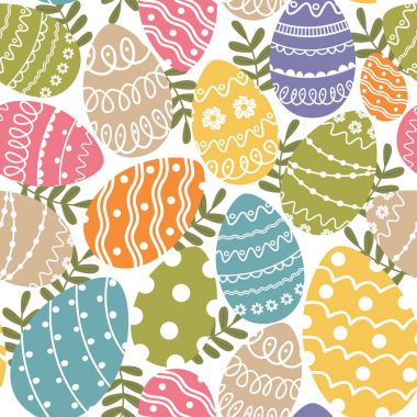 Paskalya yumurtalarında kusursuz desen