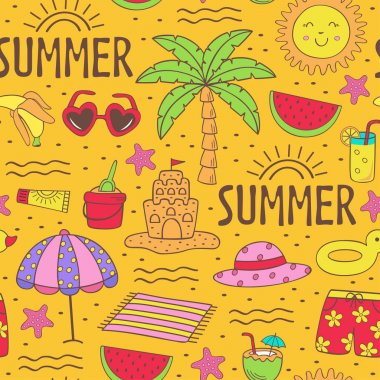 izole yaz simgesi Bölüm 1 - vektör çizim, eps kümesi