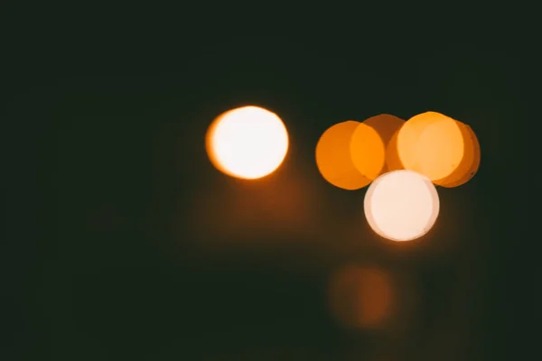 Luzes de cor bokeh desfocado — Fotografia de Stock
