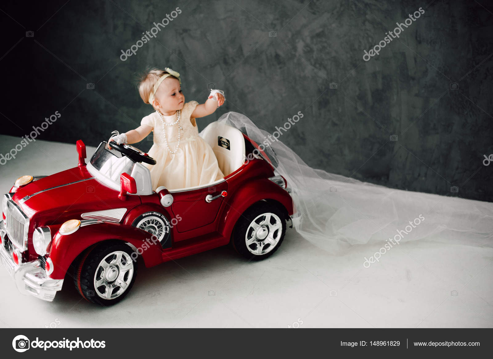 Two Babies Wedding Girl Dressed As Bride Playing With Toy Car Stock Photo C Dashakiseleva91 Gmail Com Two Babies Wedding Girl Dressed As Bride Playing With Toy Car Stock Photo C Dashakiseleva91 Gmail Com