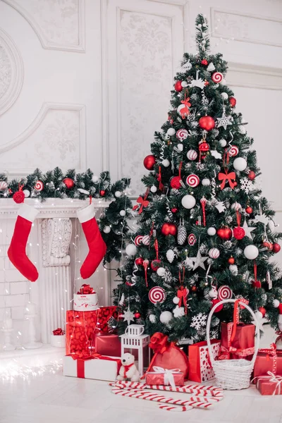Hiszpanską Boże Narodzenie z jodły piękny, nowy rok tło — Zdjęcie stockowe