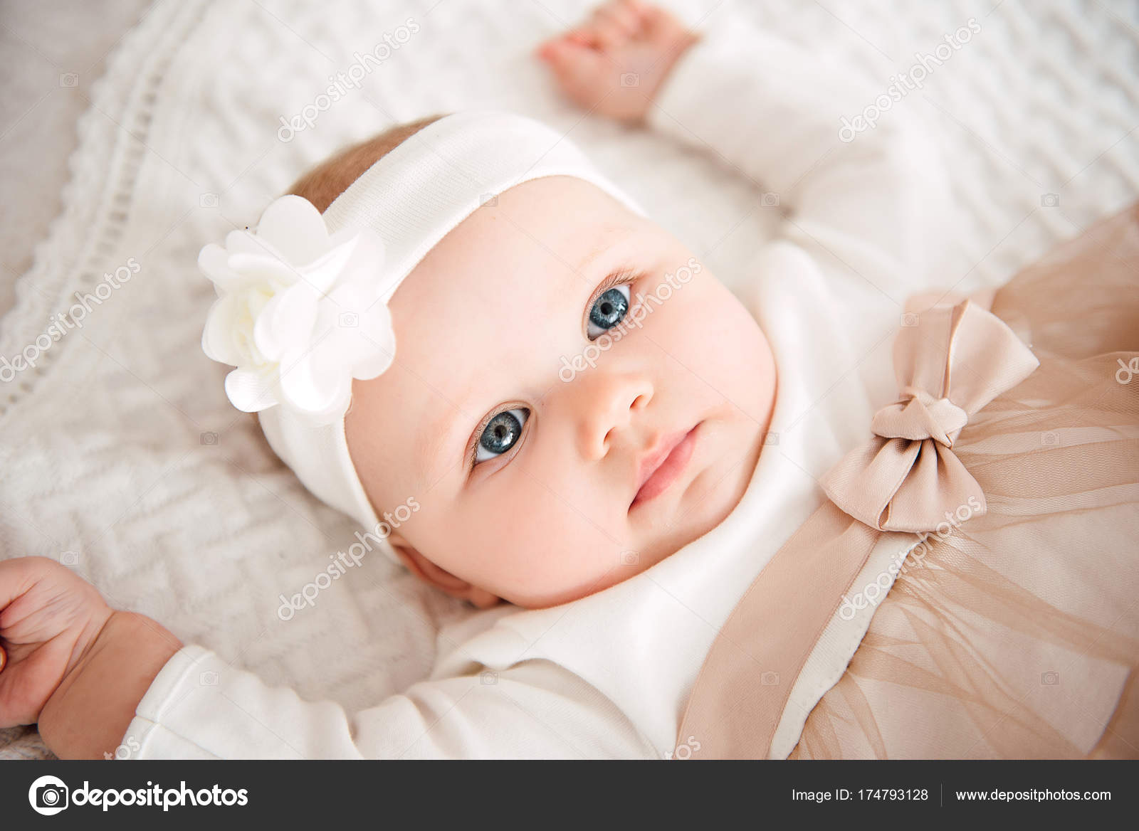 baby girl wearing dress