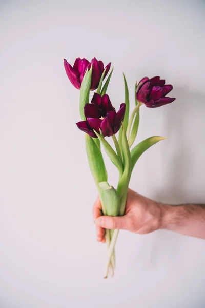 Mockup Branco Calla Flores Fundo Madeira Branco Flat Lay Fundo — Fotografia de Stock