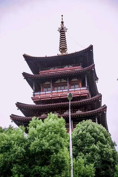 Hangzhou Chine 1Eraoût 2017 Ancienne Architecture Historique Musées — Photo